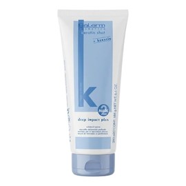 Salerm Cosmetics Mascarilla Tratamiento Profundo con Keratina, Anti-Frizz, 200ml Alta Tecnologa Europea Incluye Regalo                                