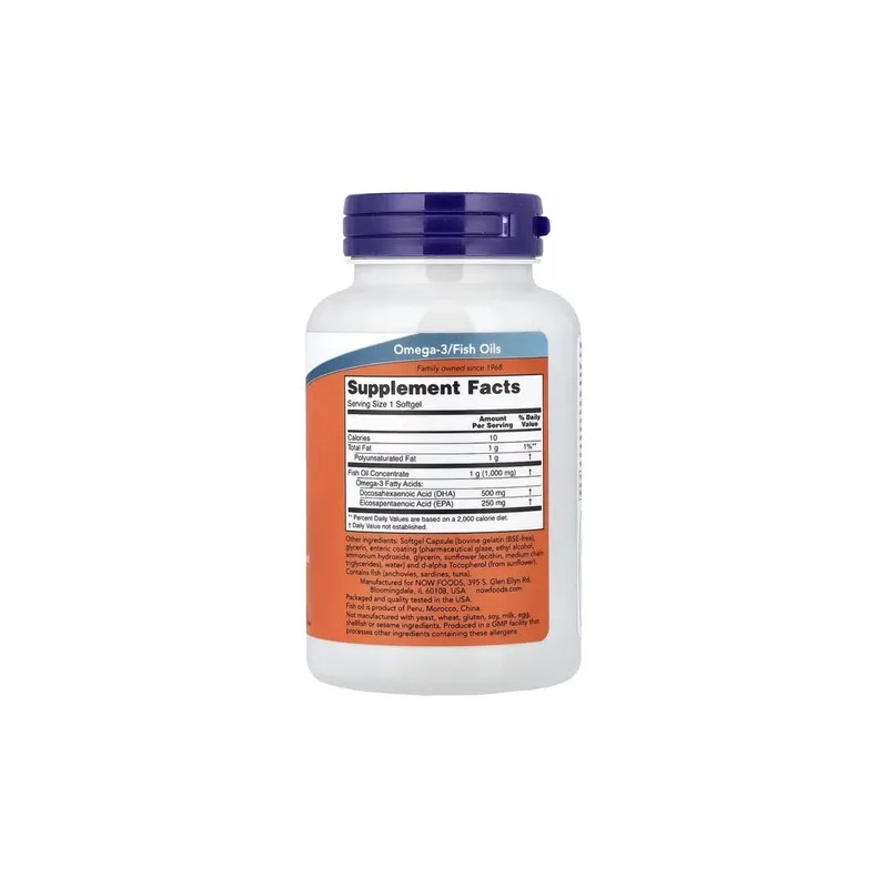 Omega Now DHA 500 mg 90 Cápsulas DHA 500 mg