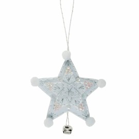 Crafty Capers Sewing Kit to Make a Silver Felt Star Christmas Decoration