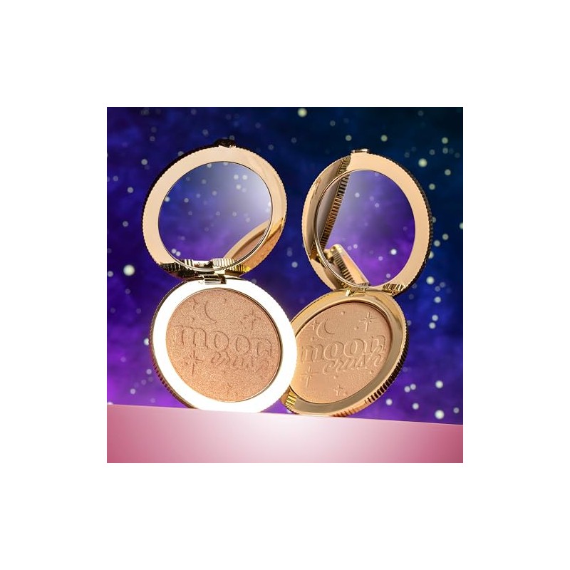 Too Faced Moon Crush Highlighter | Sheer, Powder, Glossy Glow,