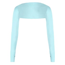 Cooling Shawl Arm Sleeves for Women Men, Breathable Sun Protection Anti UV Arm Sleeves for Outdoor Sports (Blue)