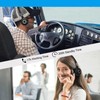 Call Center Headset Noise Cancelling Comfortable Adjustable Bluetooth Headset with