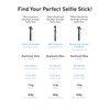 TELESIN Selfie Stick (150cm/59), Waterproof Carbon Fiber Extension Pole