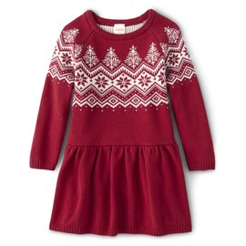 Gymboree,and Toddler Christmas Holiday Dresses,Royal Red Sweater,4T