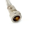2X WRAS Approved 900mm 15mm Compression with Isolation Valve x