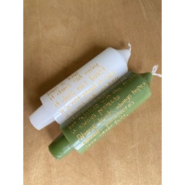 Unbranded Wedding Vow Hand Engraved 1 Corinthians Candle