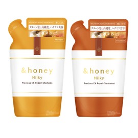 &honey Milky Precious EX Repair Shampoo Treatment Refill Pair Set | Shampoo & Conditioner Set