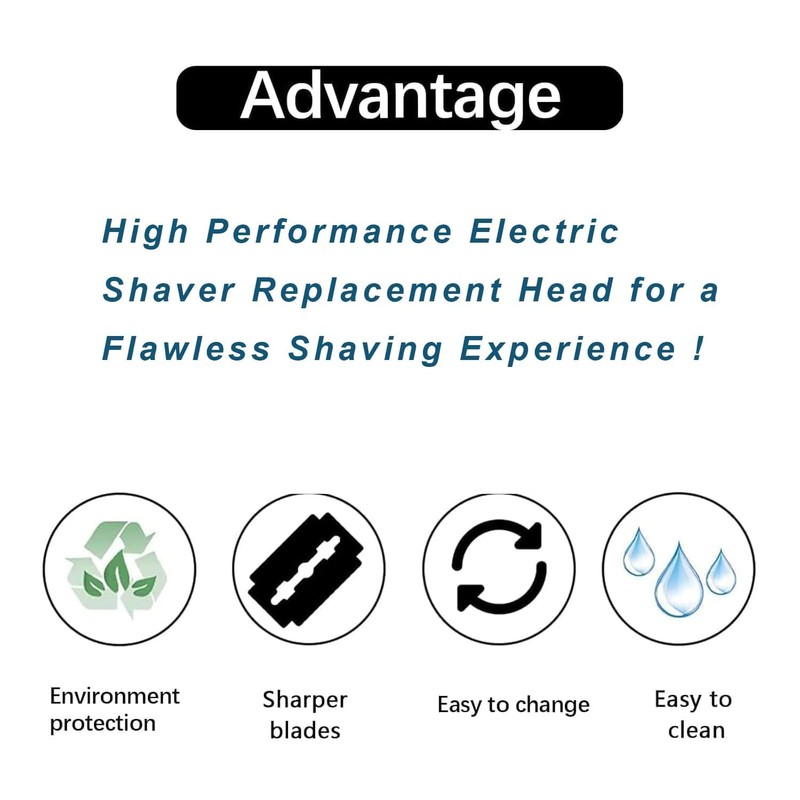 70S Replacement Head Compatible with Braun Series 7 Electric Shaver