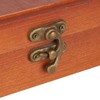Artist Storage Box Wooden Sketching Pencil Tool Brush Box with