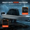 Jseidex 1200D Heavy Duty Waterproof T-Top Boat Center Console Cover
