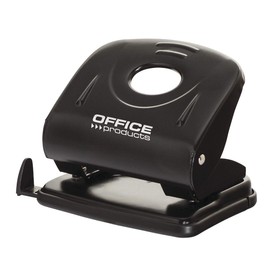 Hole Punch Office Products Punches Up to 30 Sheets Metal Black/Small Office Accessories/Type-Standard/Material-Metal/Colour-Black/Size-Q1/US-Quart/888/Folio/A4/A3-E/A5/A6/B5/B6/Ex