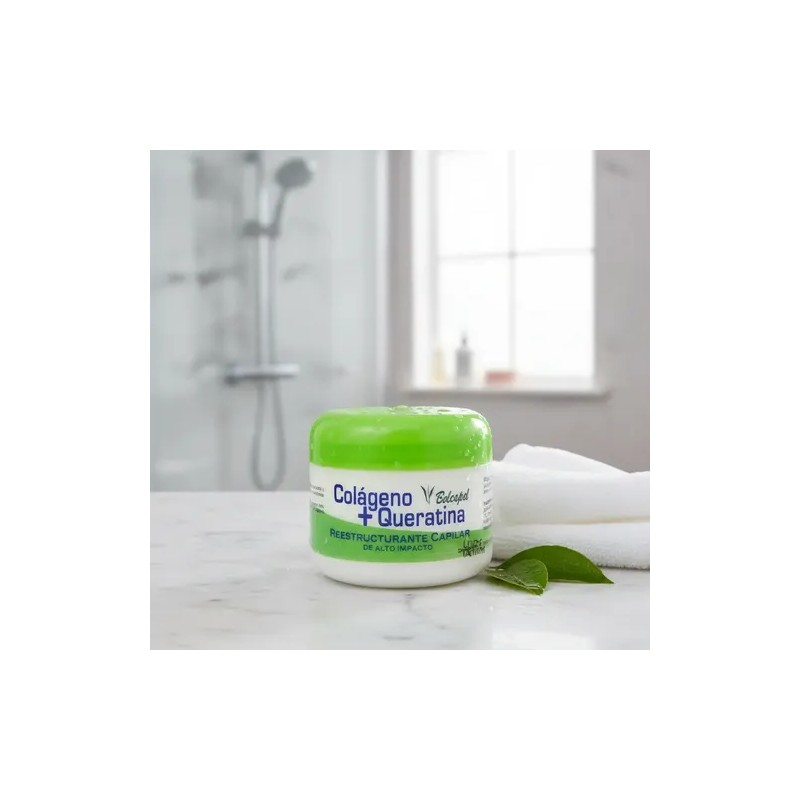 Colageno + Queratina Belcapel 250ml 12 Piezas