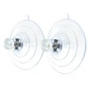 WENMIXER Suction Cups for Window Bird Feeders, 2.48"/63mm Clear PVC