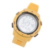Men Sport Digital Chronograph Rubber Strap Watch Waterproof Outdoor Sporty