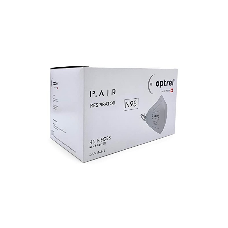 Optrel P.AIR N95 Respirator (Box of 40)