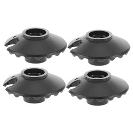 SUPVOX Trekking Pole Accessories Set 4pcs Replacement Baskets for Canes Hiking Sticks Mud Baskets Easy to Fit