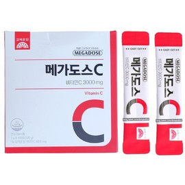 Goryeo Eundan Megadose Vitamin Korea Eundan Megadose C3000 100 packets, 100-day supply / 메가도스비타민 고려은단 메가도스C3000 100포 100일분