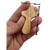 Zuluf 50 Small Olive Wood Hand Crosses Bethlehem Factory |