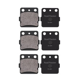 Road Passion Pastillas de freno delanteras y traseras para SUZUKI LT-Z 400 K/Z/L Quadsport 2003-2014/Honda TRX400X TRX 400X 2009-2014 / TRX400EX TRX 400EX Sportrax 400 2001-2008 / TRX4 000 EX EX Fourtrax 1999 2000