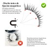 Kit De Pestañas Magnéticas Reutilizables Con Aplicador