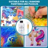 LANBEIDE 200ML Diamond Painting Sealer with Silicone Brush, Updated 5D