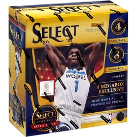 2020-21 Select Basketball Mega Box - 32 Trading Cards Per Box