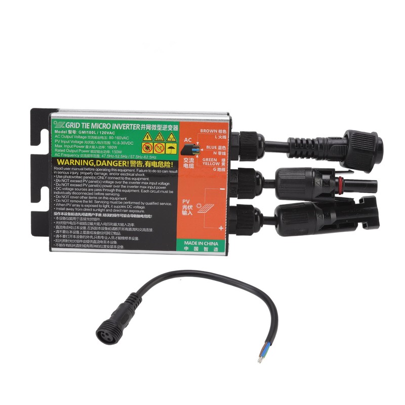 GMI Grid Tie Micro Inversor Solar PV Aluminum Alloy IP55