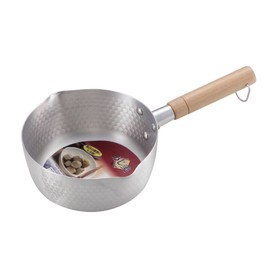 Pearl Metal H-2856 Ajimi Aluminum Flat Pot 6.3 inches (16 cm)