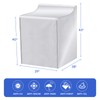 ANMINY Washing Machine Cover for Top Front Load 2 Pack,