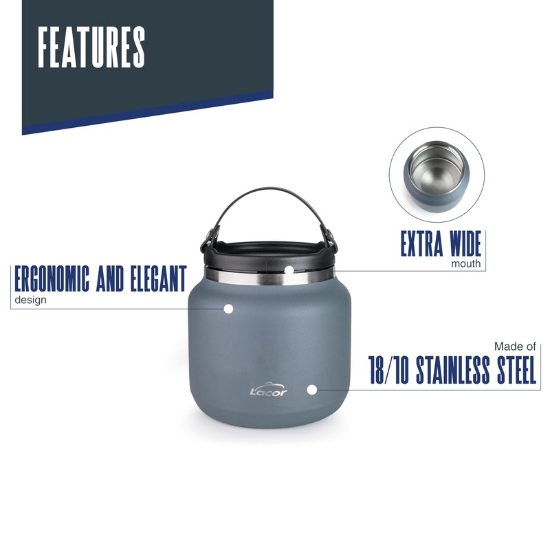 LACOR - 62670 - Thermos per Cibo Caldo Eira, 700