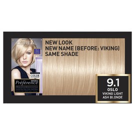 L'Oreal L'Oréal Paris Préférence Permanent Hair Colour - 9.1 Oslo (Light Ash Blonde)