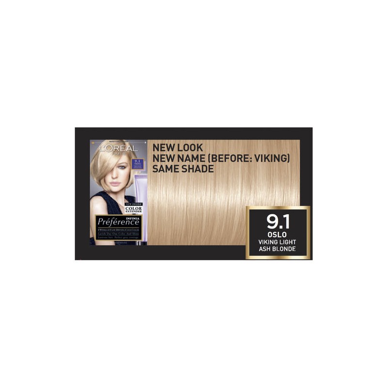 L'Oreal L'Oréal Paris Préférence Permanent Hair Colour - 9.1 Oslo