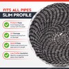 Pipe Lagging Foil Insulation Wrap 7.5m x 80mm - Thermal