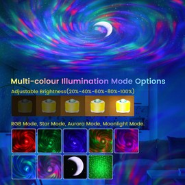Galaxy Projector,Remote Control & White Noise Bluetooth Speaker,Star Projector,Multiple Colors Dynamic Projections Star Night Light Projector, For Kids Room,Party,Adults Home Theater,Living Room Decor