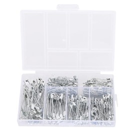 Alfileres de Seguridad de Primera Calidad, 250 Piezas, Pinzas para Ropa, Alfileres de Seguridad para Hacer, Coser, Remendar Ropa, Coser Edredones, Hacer Joyas