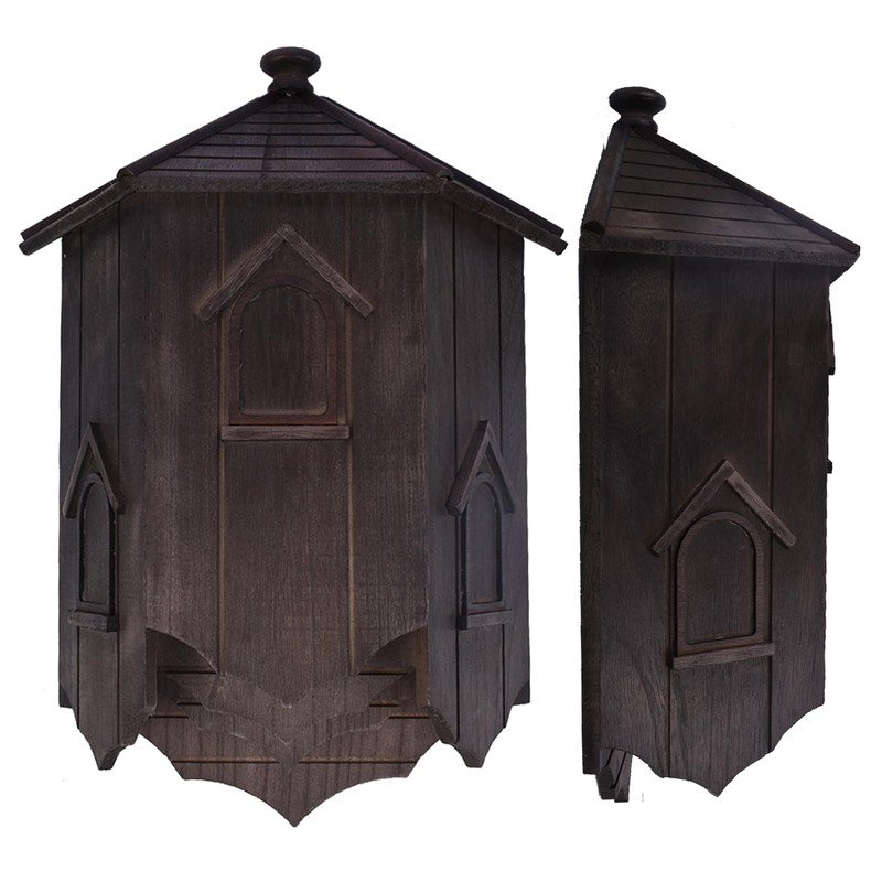 Eco-Friendly Wooden Bat House| Handcrafted Cedar Bat Shelter | Wildlife