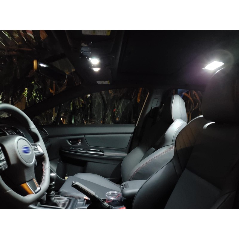 Xotic Tech 12x White LED Interior Dome Map Vanity Mirror