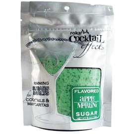 rokz Apple Martini Cocktail Sugar, drink rimmer (3 Pack)