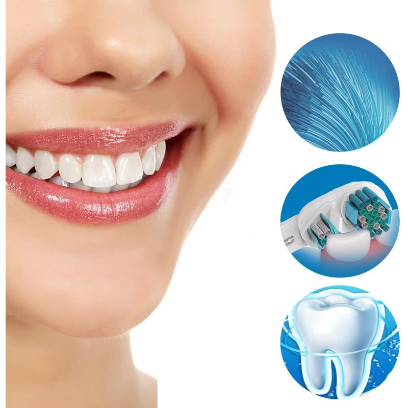 Replacement Brush Heads for Braun Oralb Electric Toothbrushes, Generic Refill