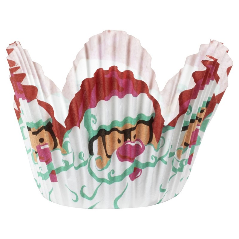 Wilton Weihnachten Santa Mini Petal Cup Set