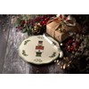 Spode Christmas Tree Nutcracker 2 Piece Cheese Plate with Knife