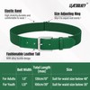 LEACOOLKEY 12 Pcs Baseball Belts Adjustable Softball Belts Bulk Team