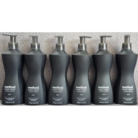 Method 6 Method Gel Hand Wash, Yuzu, Biodegradable Formula, 11.5 fl oz (Pack of 6)