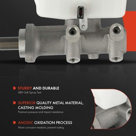 A-Premium Brake Master Cylinder with Reservoir and Sensor Compatible with Nissan and Infiniti Vehicles - TITAN 2008-2011/2014-2015, Armada 2008-2015, QX56 2008-2010 - Replace# 460107S20A