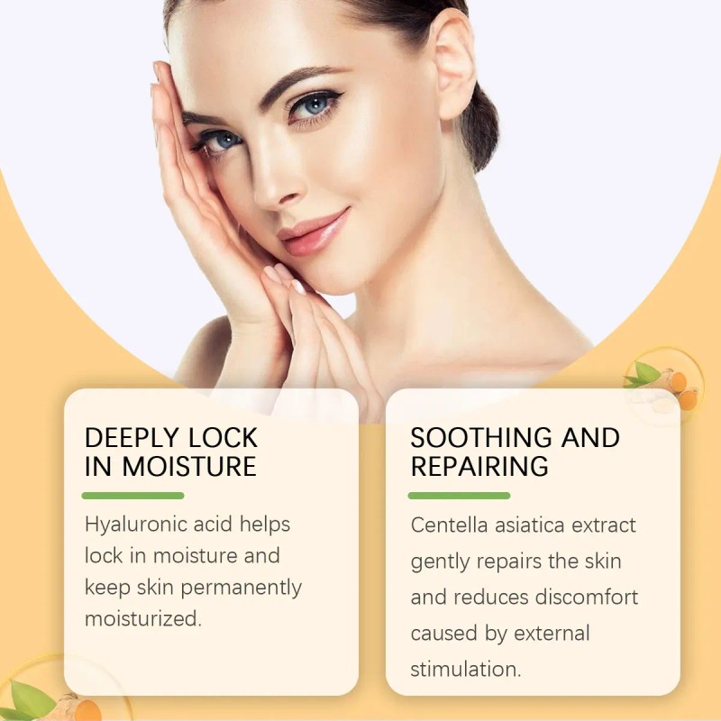 Sérum Facial De Cúrcuma Ouhoe Aclarante Hidratante 30ml