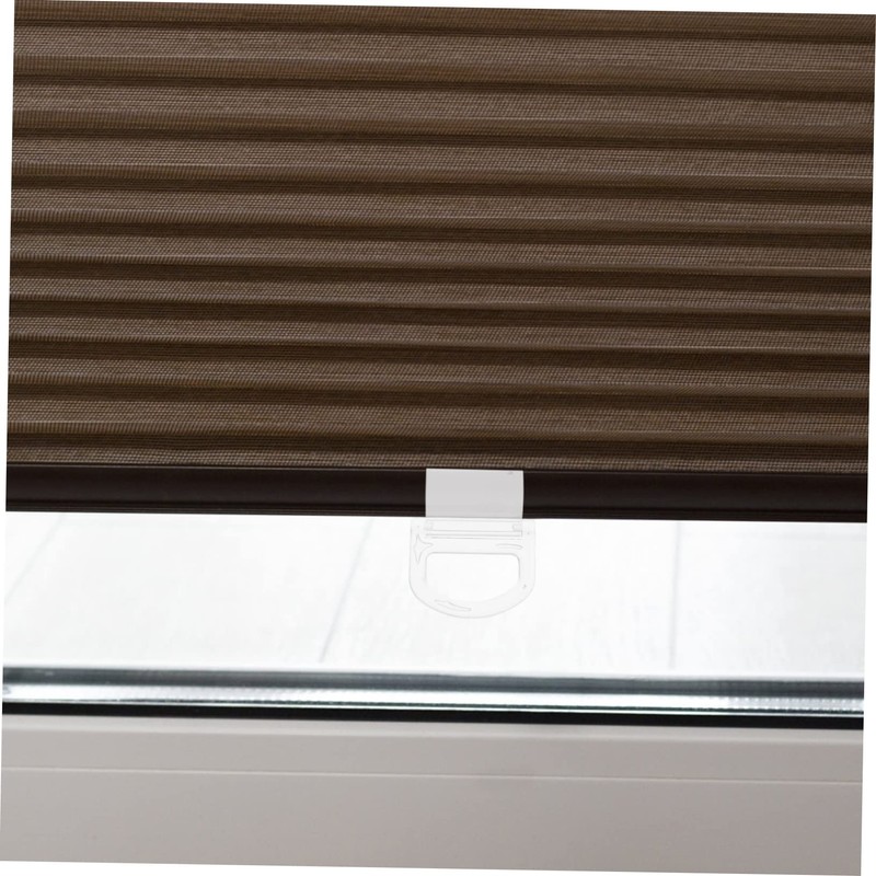 DOITOOL 10pcs Roller Window Shades Pull Transparent Handle Blinds Pulls