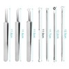 iCovalescent Pack of 7 Blackhead Remover, Pimple Squeezing Tool, High-Quality