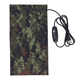 Electric Cloth Heater Carbon Fiber 3 Gears USB Power Supply DC5V Clothing Heating Pad 10x20cm/3.94x7.87in