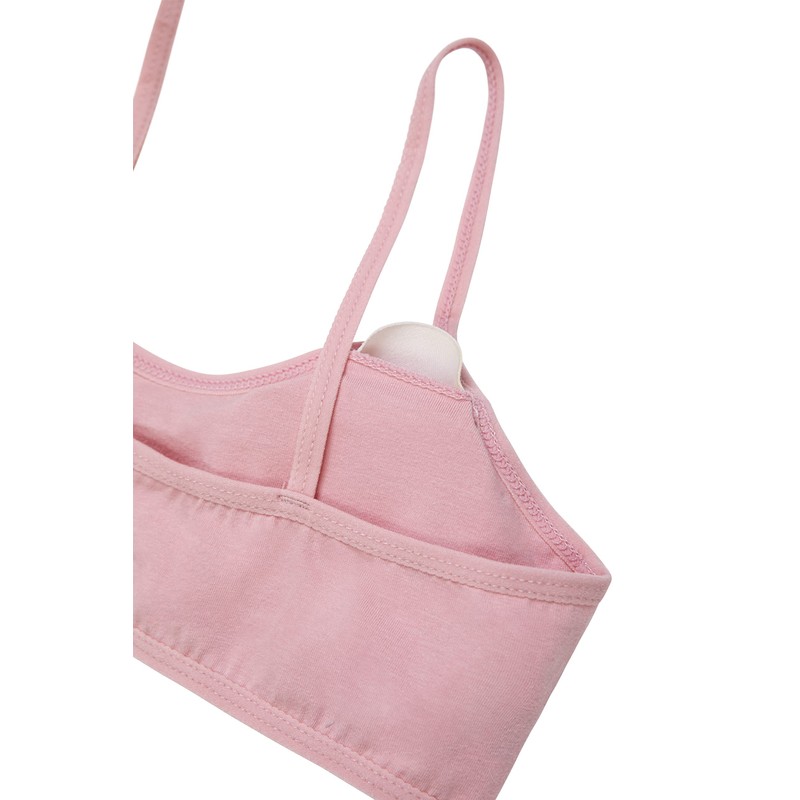 Channo Basic Cotton Bra for Girls without Underwire and Removable
