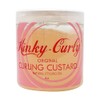 Kinky Curly Original Curling Custard Natural Styling Gel 8oz"Pack of